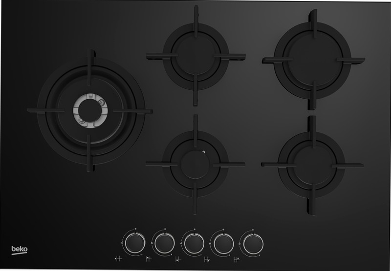 HILL 75222 S: Piano a Gas 75 cm Nero 4