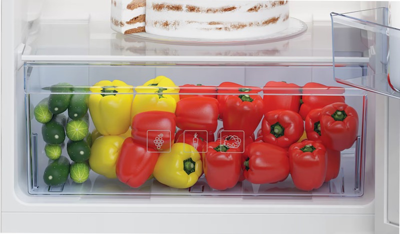 Frigorifero BSSA200M3SN: Incasso Monoporta con Freezeer Bianco 121.5lt