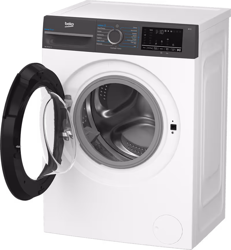 Lavatrice EnergySpin 7Kg Slim, Classe A 1200rpm Bianco