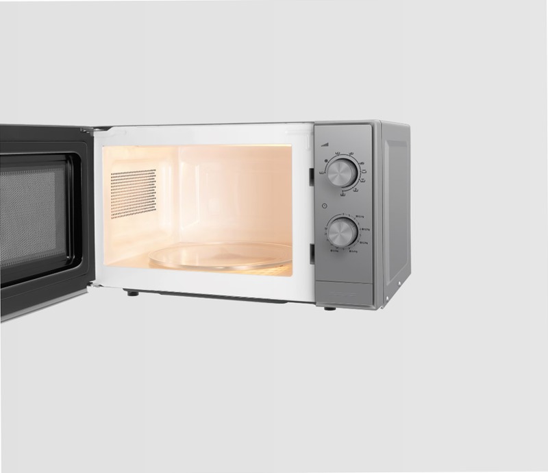 MGC20100S: Microonde Grill 700W, 20L Argento 20