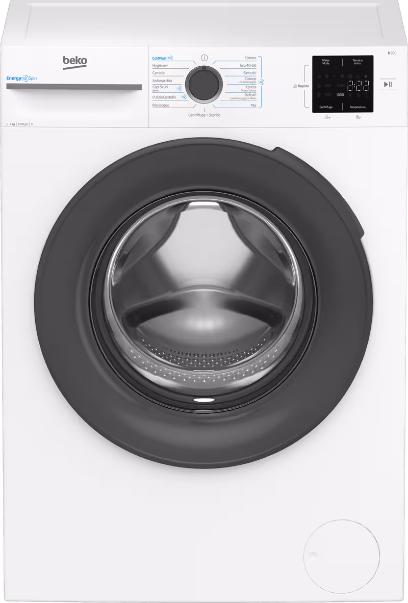Lavatrice Slim 7kg BMSUR7126EA 1200rpm Bianco
