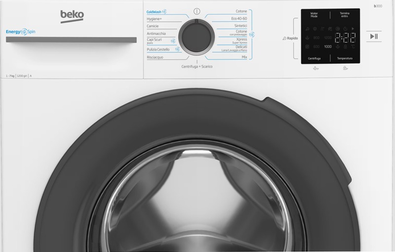Lavatrice Slim 7kg BMSUR7126EA 1200rpm Bianco