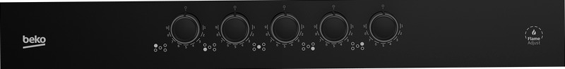 HILW 75325 SDX: Piano a Gas con FlameAdjust Nero 4