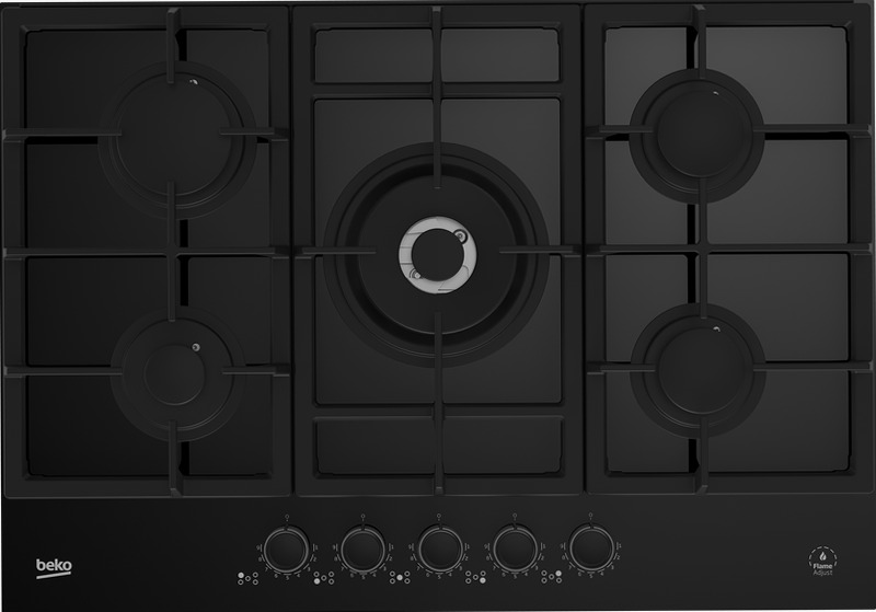 HILW 75325 SDX: Piano a Gas con FlameAdjust Nero 4