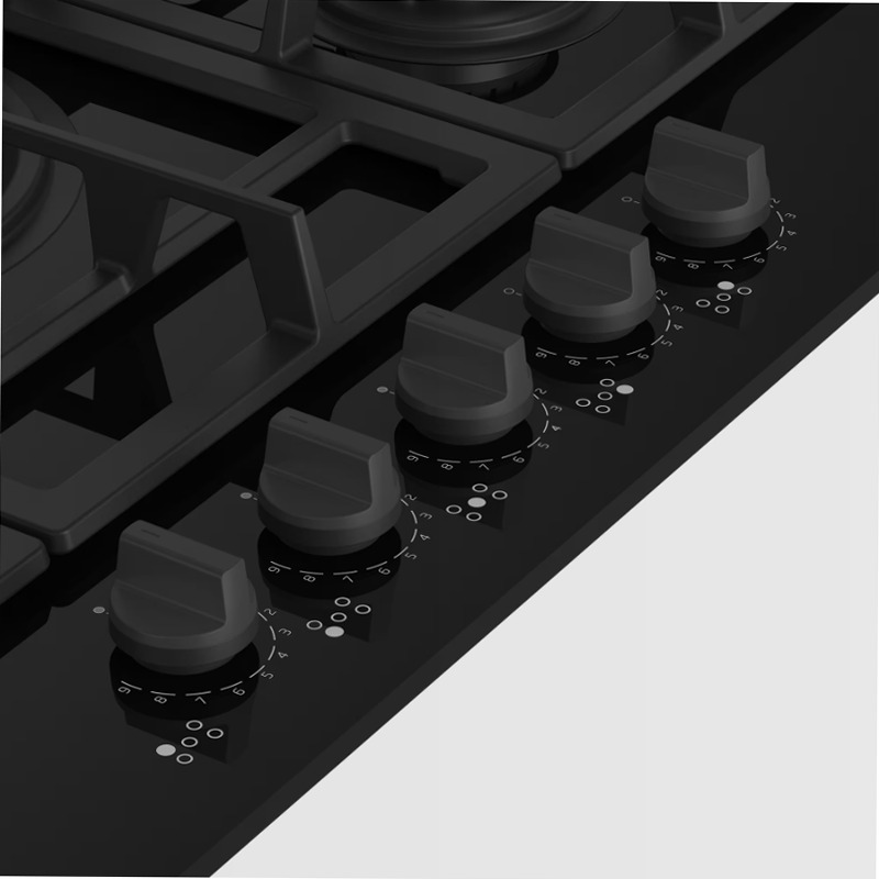 HILW 75325 SDX: Piano a Gas con FlameAdjust Nero 4