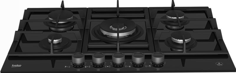 HILW 75325 SDX: Piano a Gas con FlameAdjust Nero 4