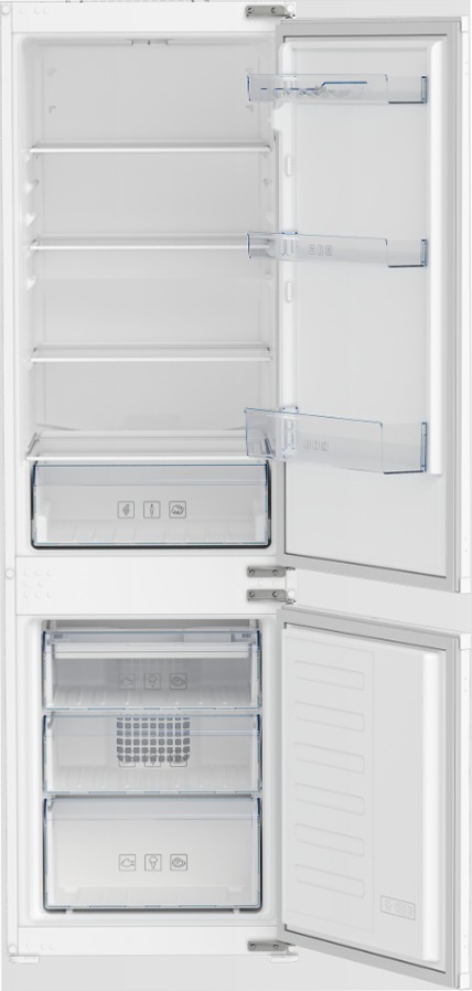 Frigorifero BCSA285K4SN Bianco E Combinato 177.5lt Incasso