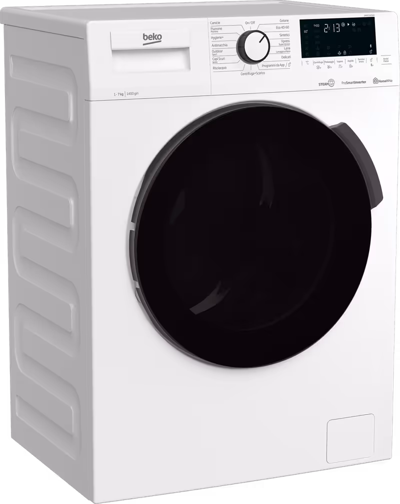 Lavatrice a Vapore SteamCure™ UWR71436AI 1400rpm 7kg Bianco