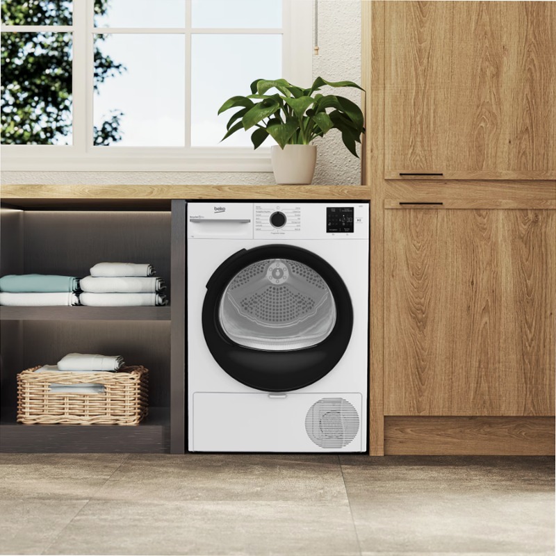 Asciugatrice 9kg Classe D a Pompa di Calore BMTAM93EB Bianco