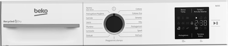 Asciugatrice 9kg Classe D a Pompa di Calore BMTAM93EB Bianco