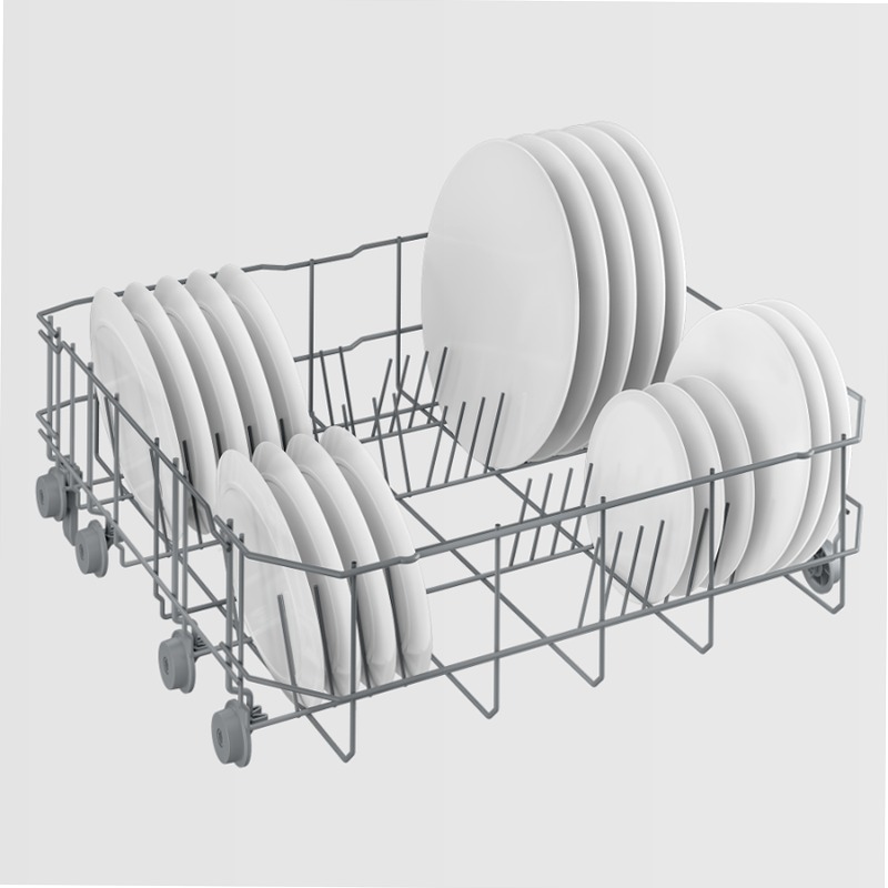 Lavastoviglie DVN05320S: 60 cm, 13 Coperti E Argento Libera