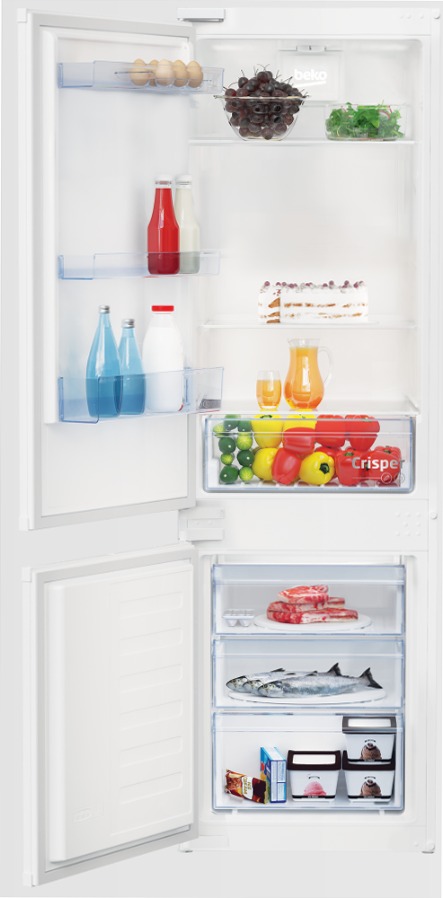 Frigorifero BCSA285K4SFN LH Bianco E Combinato 177.5lt Incasso