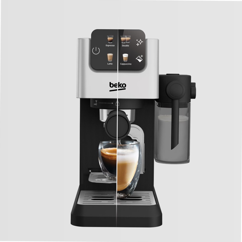 CEP 5304 X: Macchina caffè Manuale con Display Digitale Acciaio 15bar