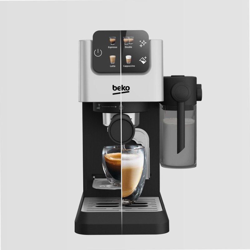 CEP 5304 X: Macchina caffè Manuale con Display Digitale Acciaio 15bar