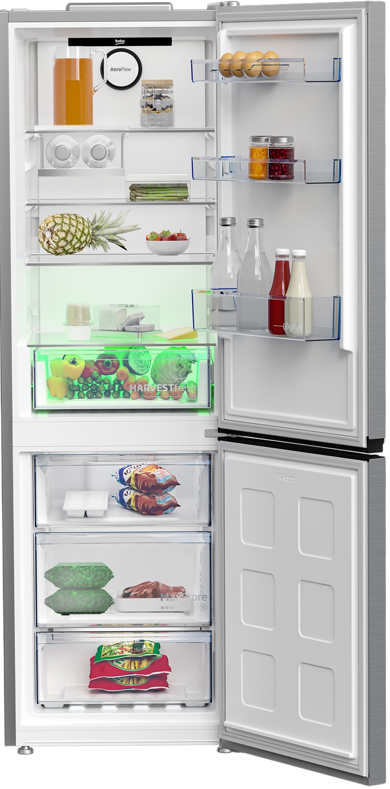 B5RCNE365HXB: Frigorifero Combinato Beyond, Total No-Frost, 59.5 cm