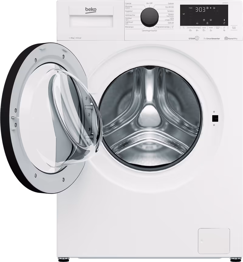 Lavatrice EPT8C4IT: 8 kg, 1400 giri/min 1400rpm 8kg Bianco