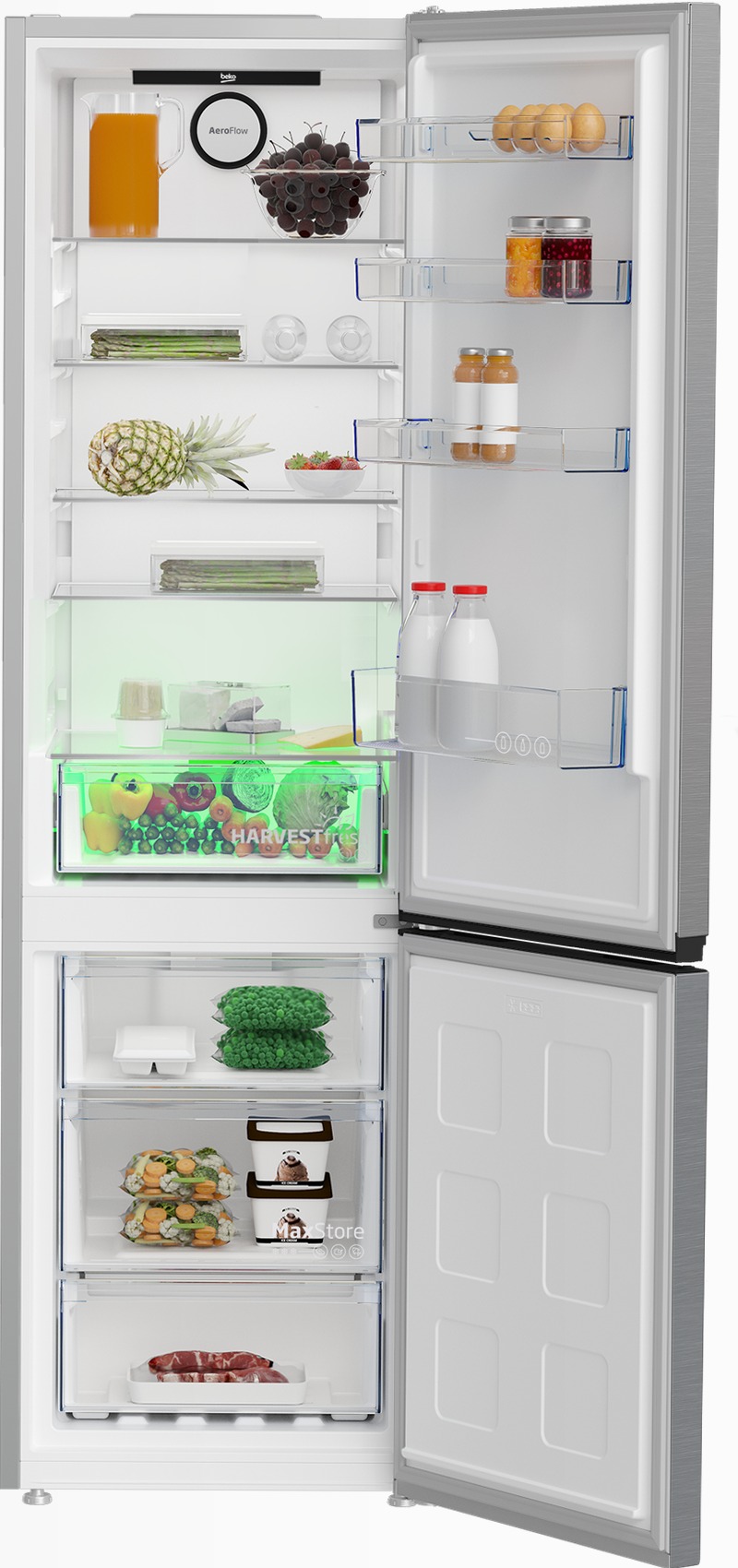 B5RCNA406HXB1: Frigorifero Combinato Beyond, Total No-Frost, 59.5 cm