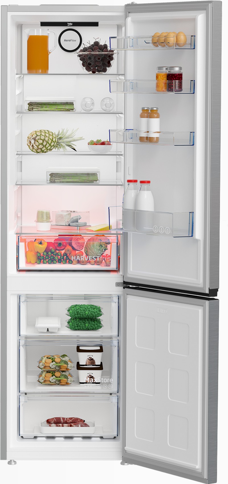 B5RCNA406HXB1: Frigorifero Combinato Beyond, Total No-Frost, 59.5 cm
