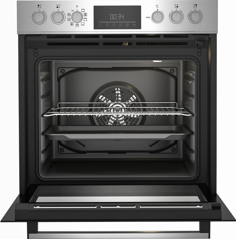 Forno Assistito con Ventola 66 L A Acciaio