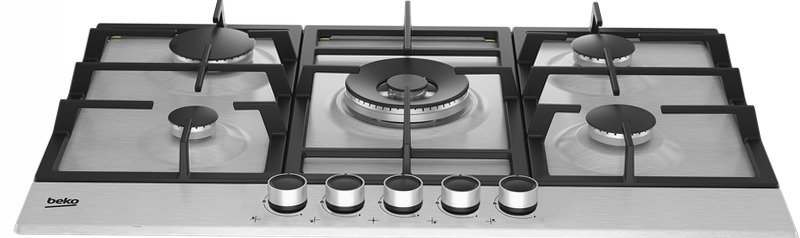 HIAW75225SXE: Piano a Gas PractiClean 75 cm Acciaio 4