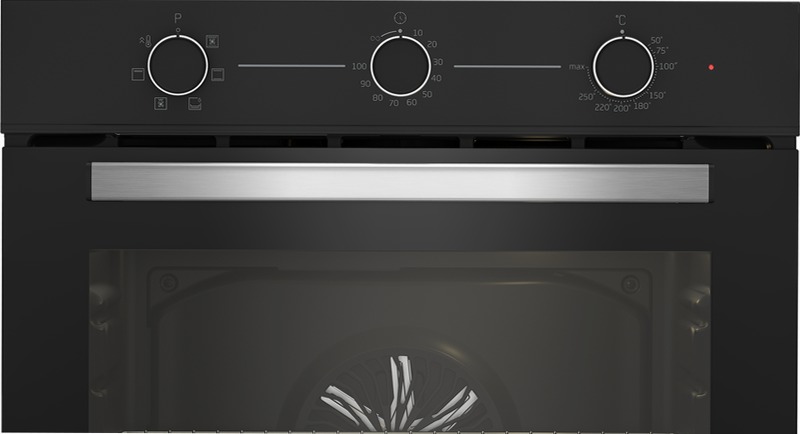 Forno Assistito con Ventola 60 cm A Nero