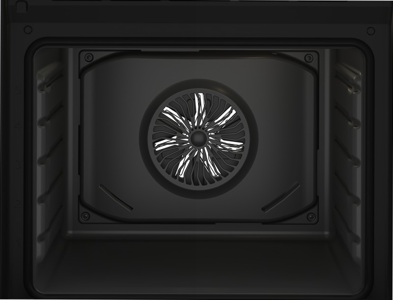 Forno Assistito con Ventola 60 cm A Nero