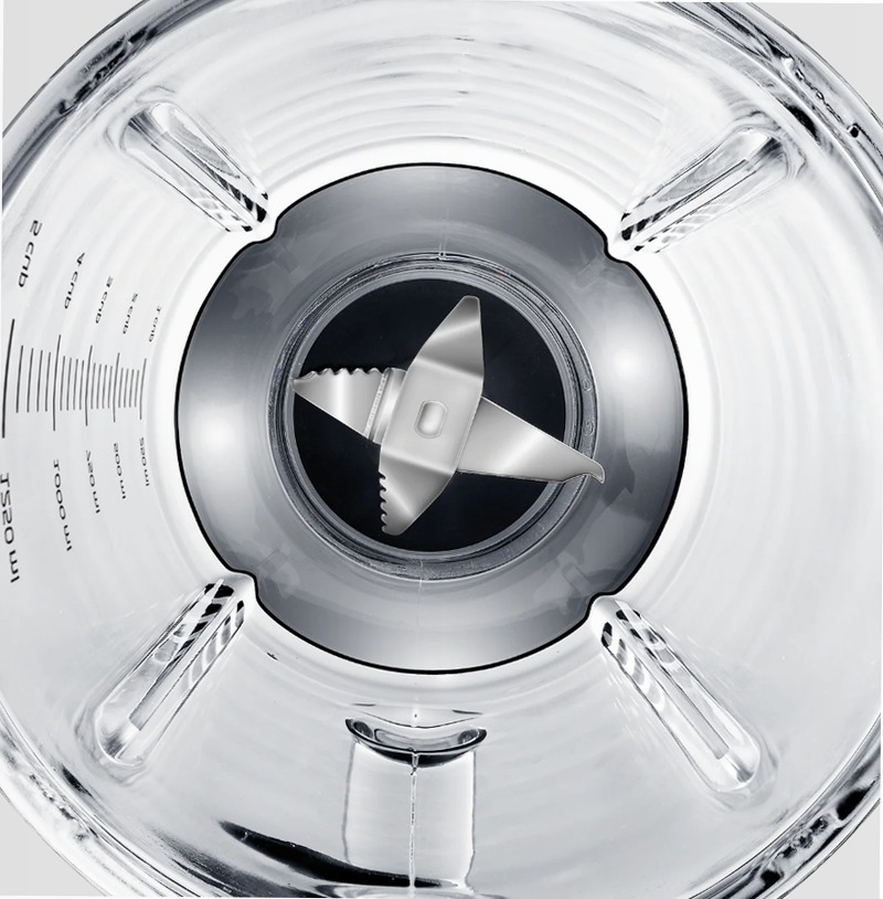 Frullatore TBN7802X: 800 Watt, 1.5 L Brocca in Vetro Acciaio