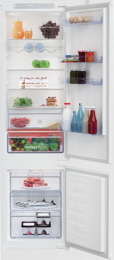 Frigorifero BCHA306E3SN Bianco Combinato 193.5lt