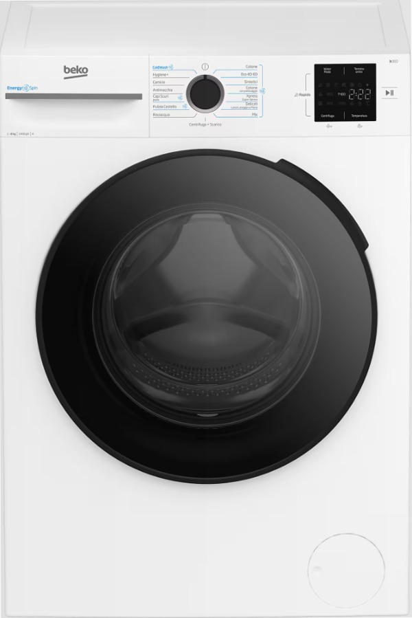 Lavatrice BMWUR8147EC: 8kg, Classe A-10%, 1400giri 1400rpm 8kg Bianco
