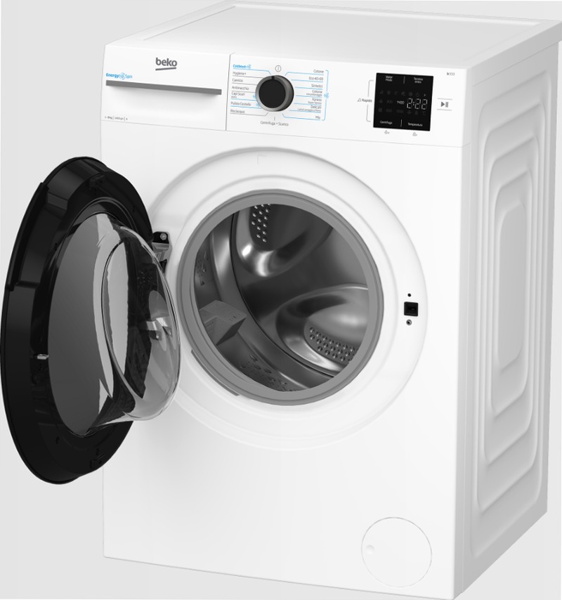 Lavatrice BMWUR8147EC: 8kg, Classe A-10%, 1400giri 1400rpm 8kg Bianco