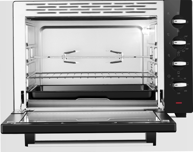 BMOF60B: Forno Elettrico, 2000 Watt, 60 L, Colore Nero
