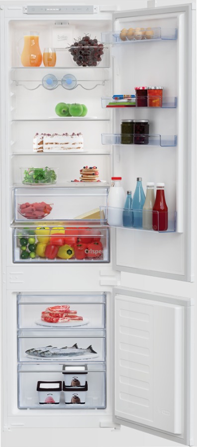 Frigorifero BCSA306E4SFN Bianco E Combinato 193.5lt
