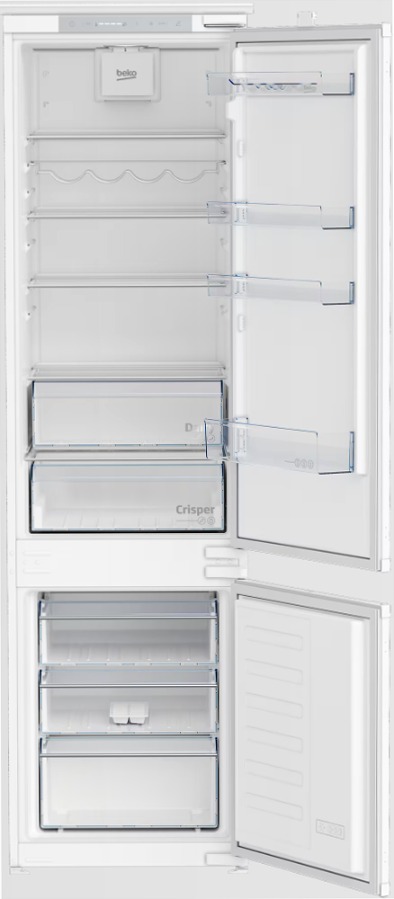 Frigorifero BCSA306E4SFN Bianco E Combinato 193.5lt