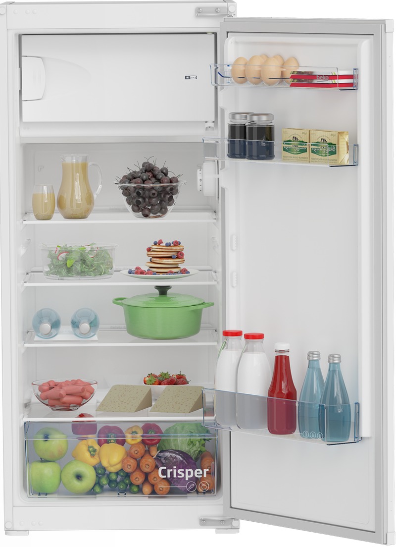 Frigorifero BSSA210K4SN Bianco E Monoporta 121.5lt Incasso