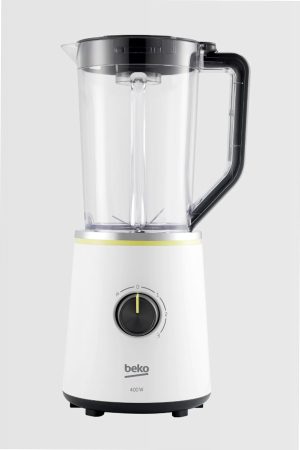 Frullatore TBN7400W: 400 Watt, 1.8 L, Brocca in Plastica Bianco