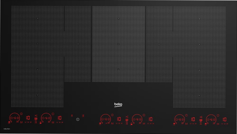 HII98810NT: Piano Induzione 11 Zone con IndyFlex+ Nero A 2