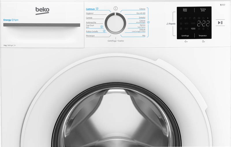 Lavatrice BMWU3921W 1200rpm 9kg Bianco