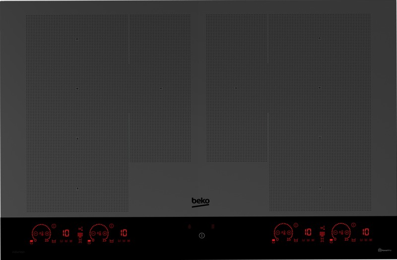 MHII88810NTIMT: Piano Induzione Midnight 80 cm Nero A 2