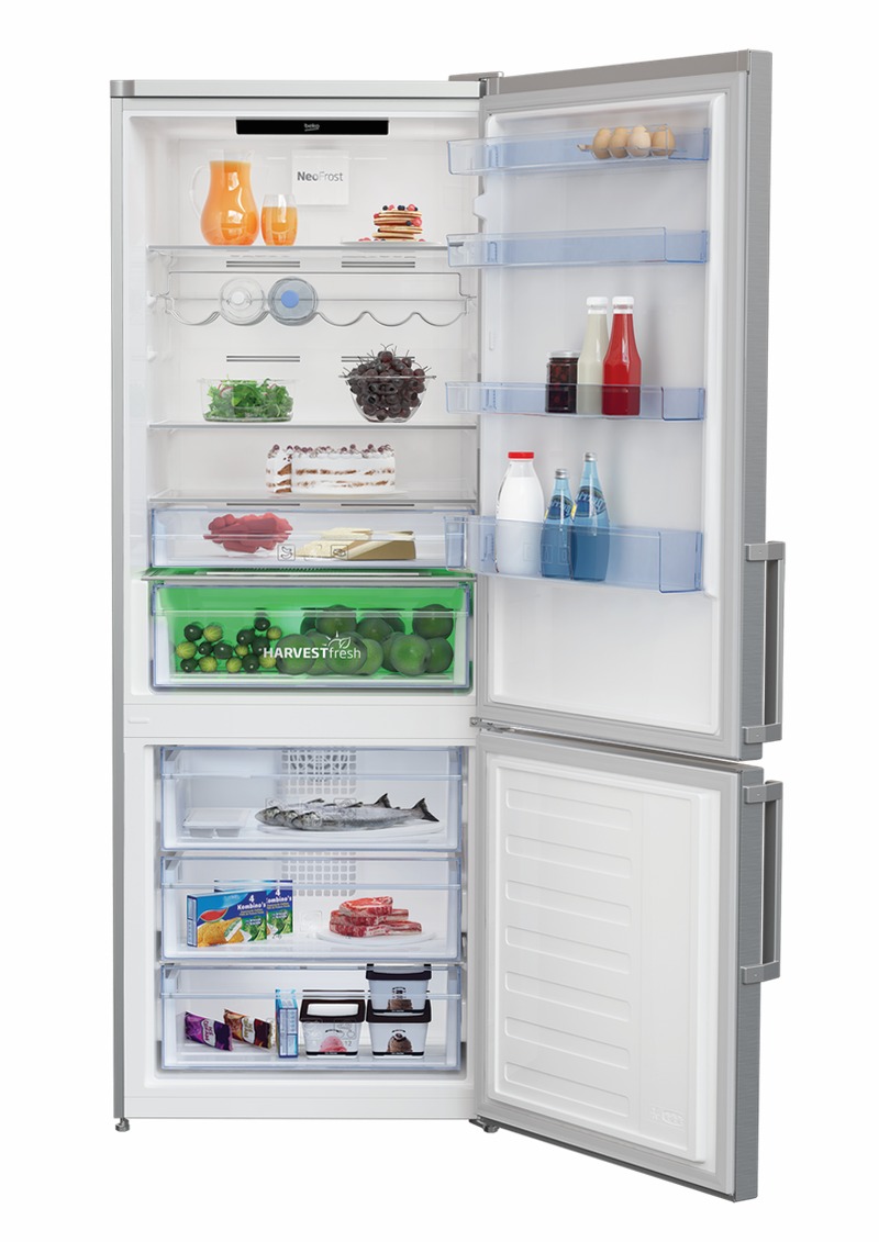 RCNE560E61ZXN: Frigorifero Combinato, Total No-Frost, 70 cm