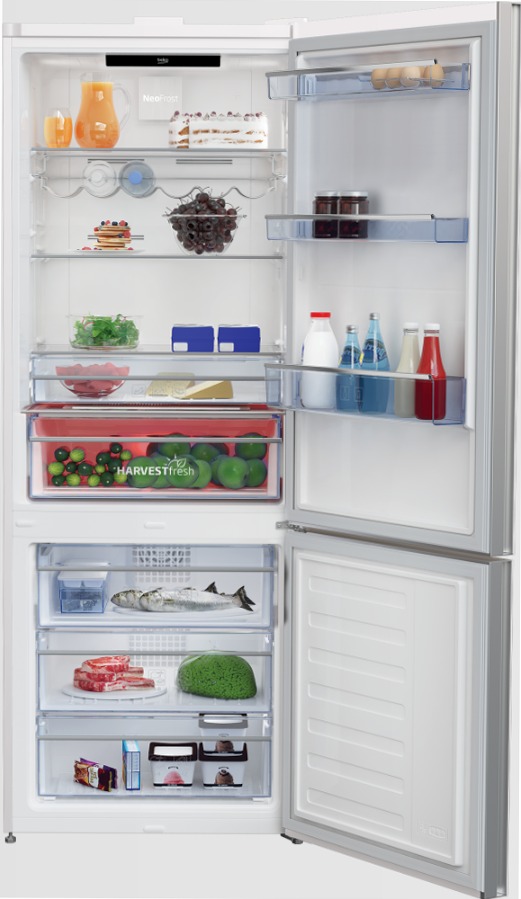RCNE560E60ZGWHN: Frigorifero Combinato, Total No-Frost, 70 cm