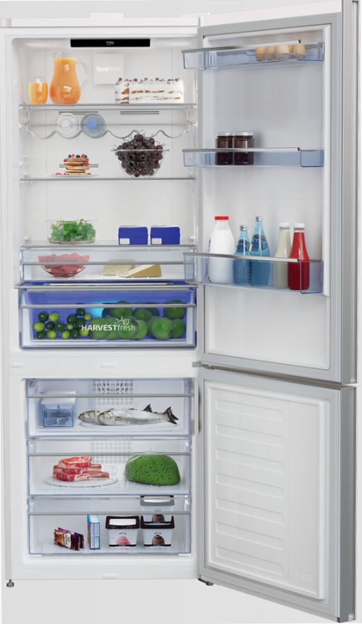 RCNE560E60ZGWHN: Frigorifero Combinato, Total No-Frost, 70 cm
