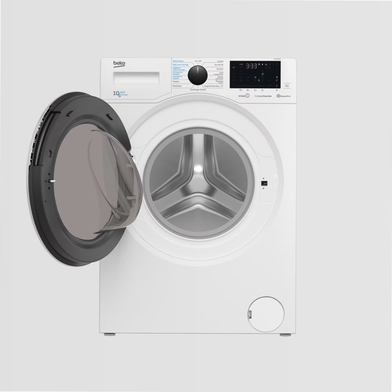HTE10736XS: Lavasciuga a Vapore SteamCure™, 10/6 kg, 1400 giri/min