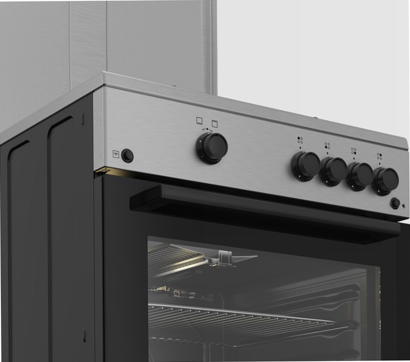 FBG62010DX: Cucina a Gas 60x60 cm