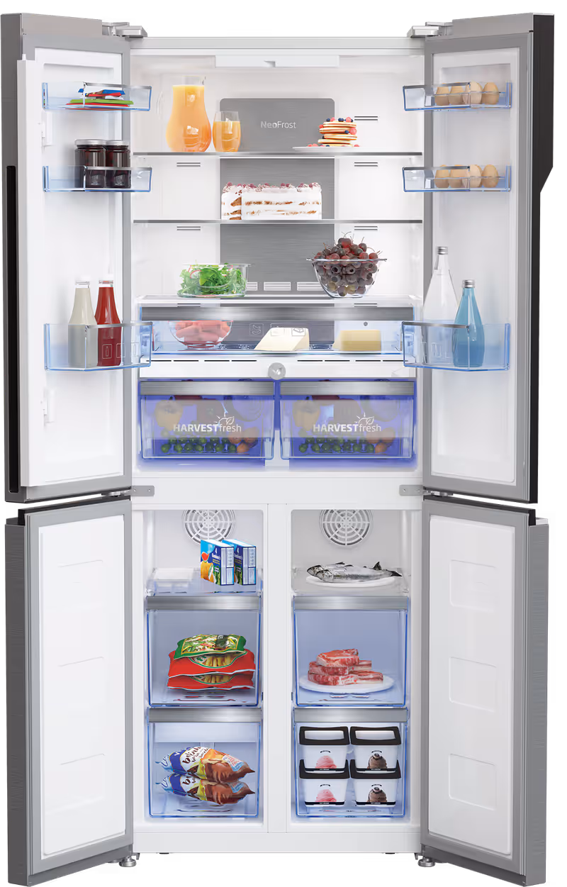GNE480E30ZXPN: Frigorifero 4 Porte, Total No-Frost, 76 cm