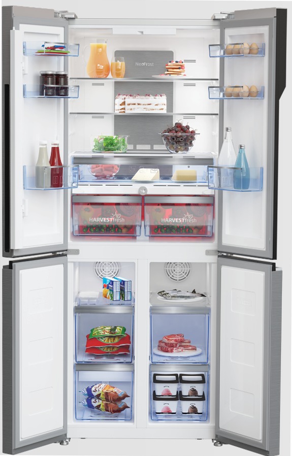 GNE480E30ZXPN: Frigorifero 4 Porte, Total No-Frost, 76 cm