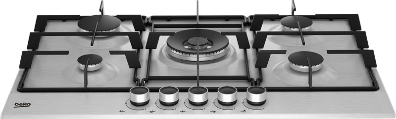 HIAW75223SXE: Piano a Gas PractiClean 75 cm Acciaio 4