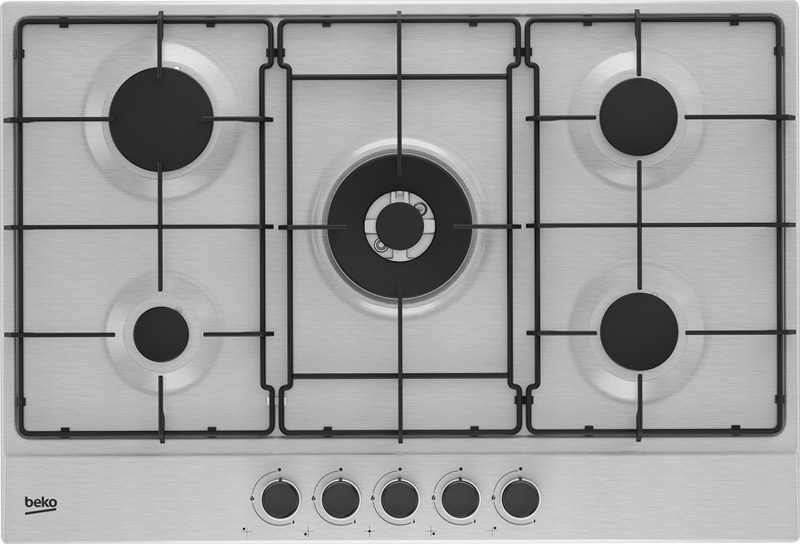 HIAW75223SXE: Piano a Gas PractiClean 75 cm Acciaio 4