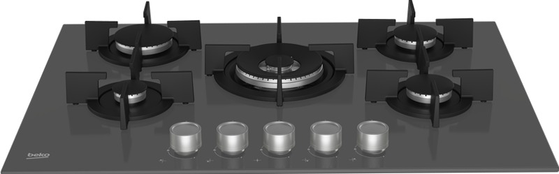 HILW 75222 SZG: Piano Cottura a Gas 75 cm Grigio 4