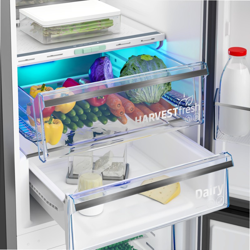B5RCNE406LXBRW: Frigorifero Combinato Beyond, Total No-Frost, 59.5 cm