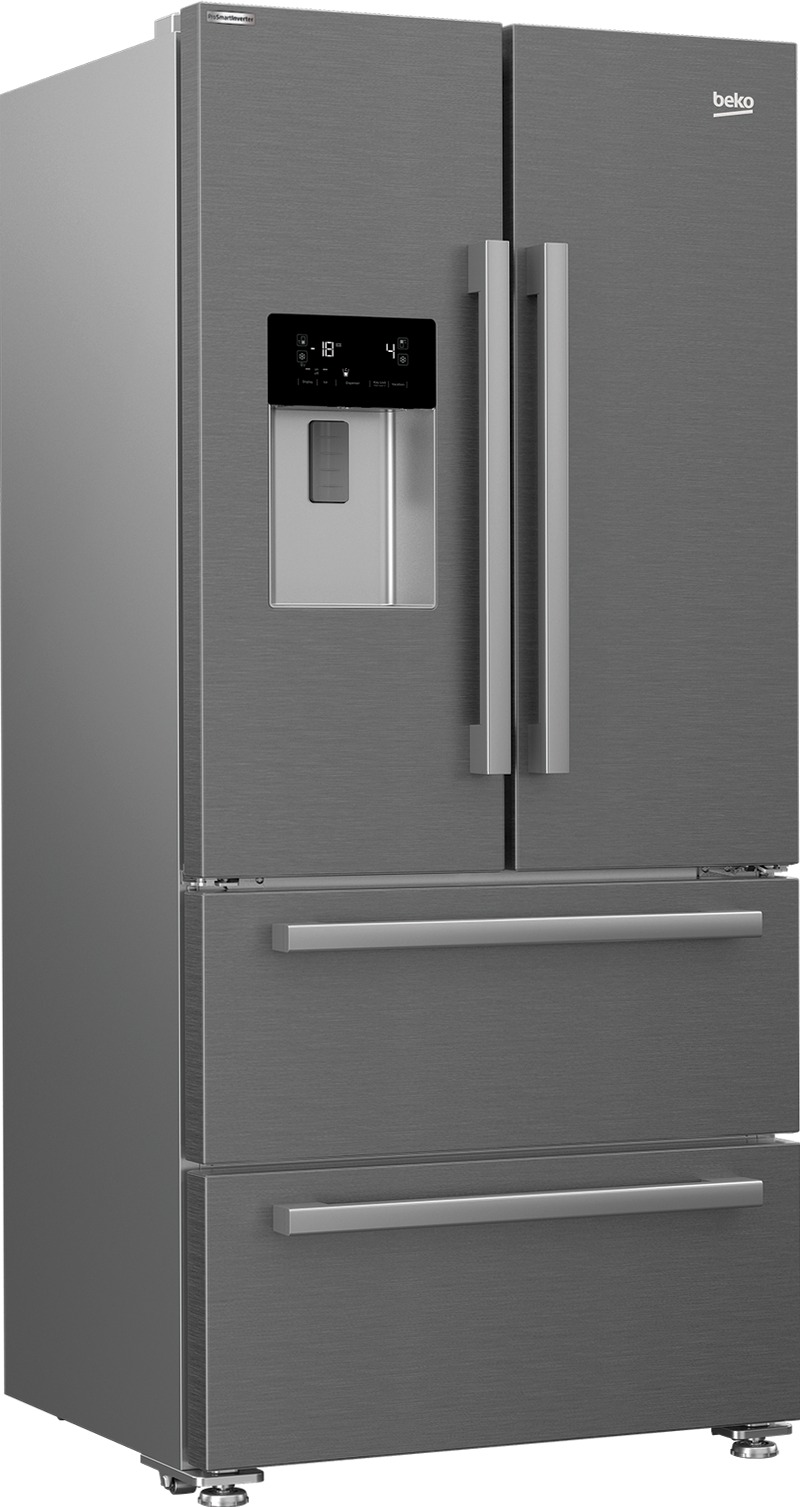 GNE60530DXN: Frigorifero 4 Porte, Total No-Frost, 84 cm